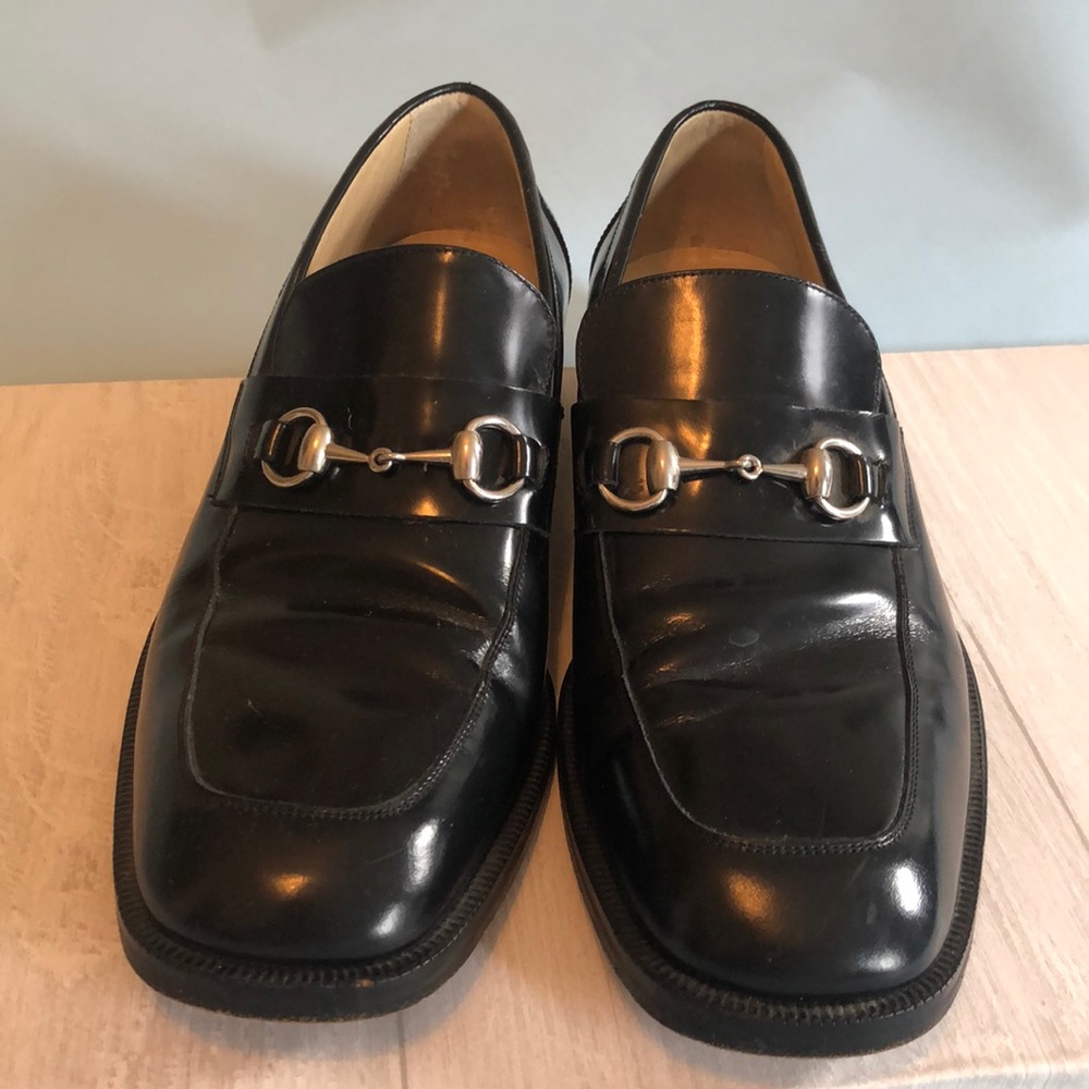 Men's GUCCI Horsebilt Loafers Size 11